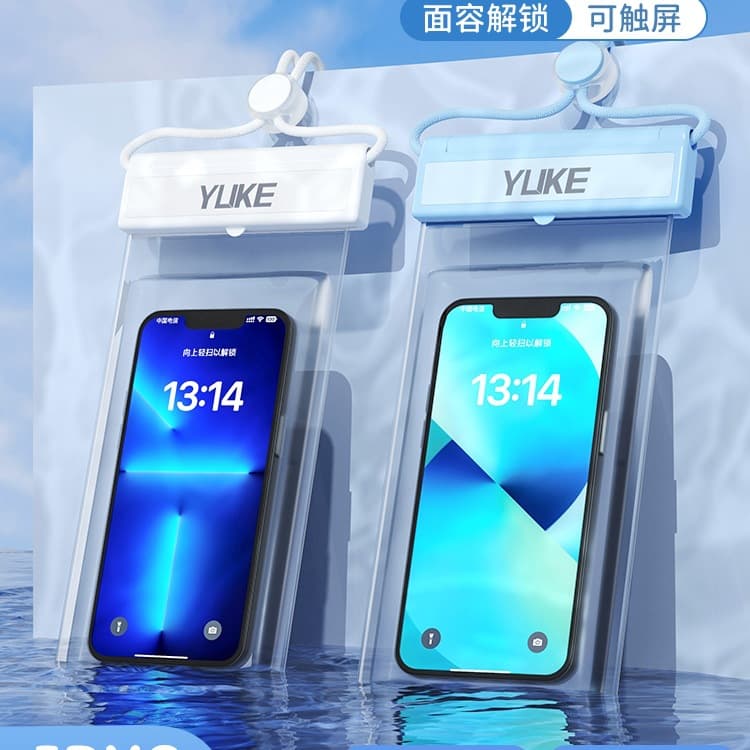 Waterproof Phone Pouch, Touchscreen Compatible, for Swimming, Beach, Diving, Sealed Bag, Delivery Rider Waterproof Phone Case