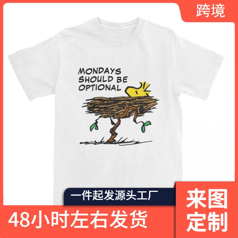 Peanuts Woodstock Napping Shirt Accessories for Men Women Cotton