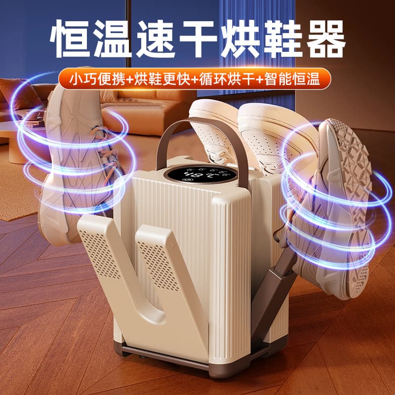 Cross-border New Multi-functional Smart Timer Shoe Dryer for Home Odor Removal Sterilizing Automatic Shoe Warmer