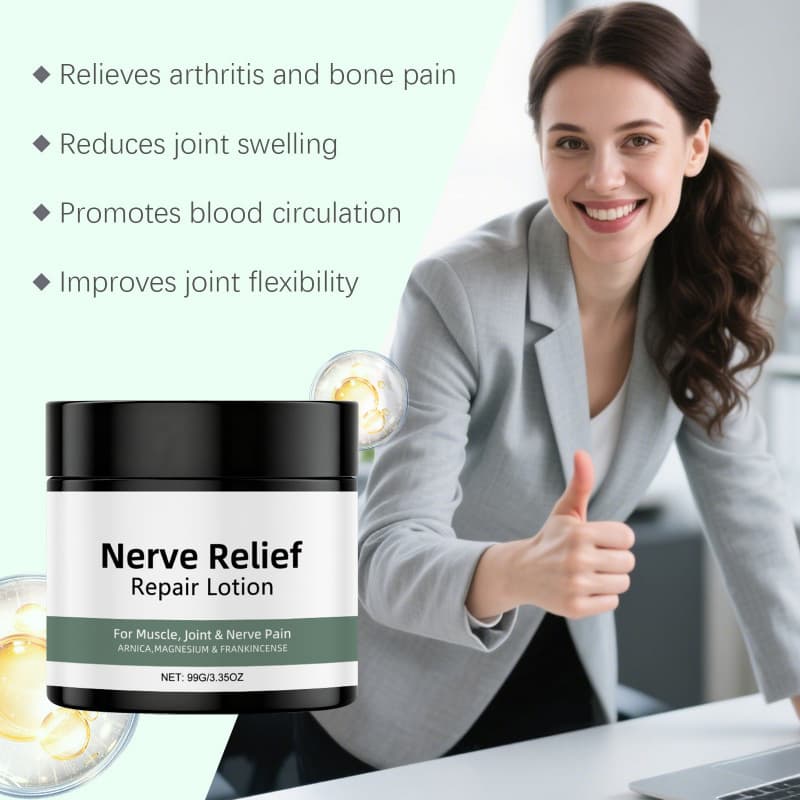 Cross-border TK Hot Selling Alcura Nerve Cream Soothing Massage Cream Suitable for Knees, Waist, Neck, Hands and Feet