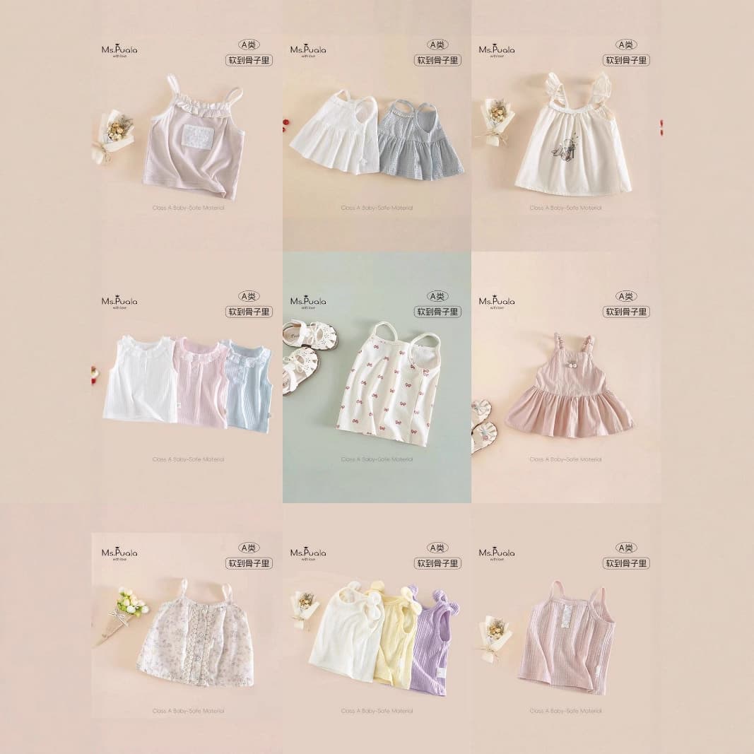 Baby Girl Toddler Summer Fairy Tulle Camisole, Versatile Soft Comfort Vest