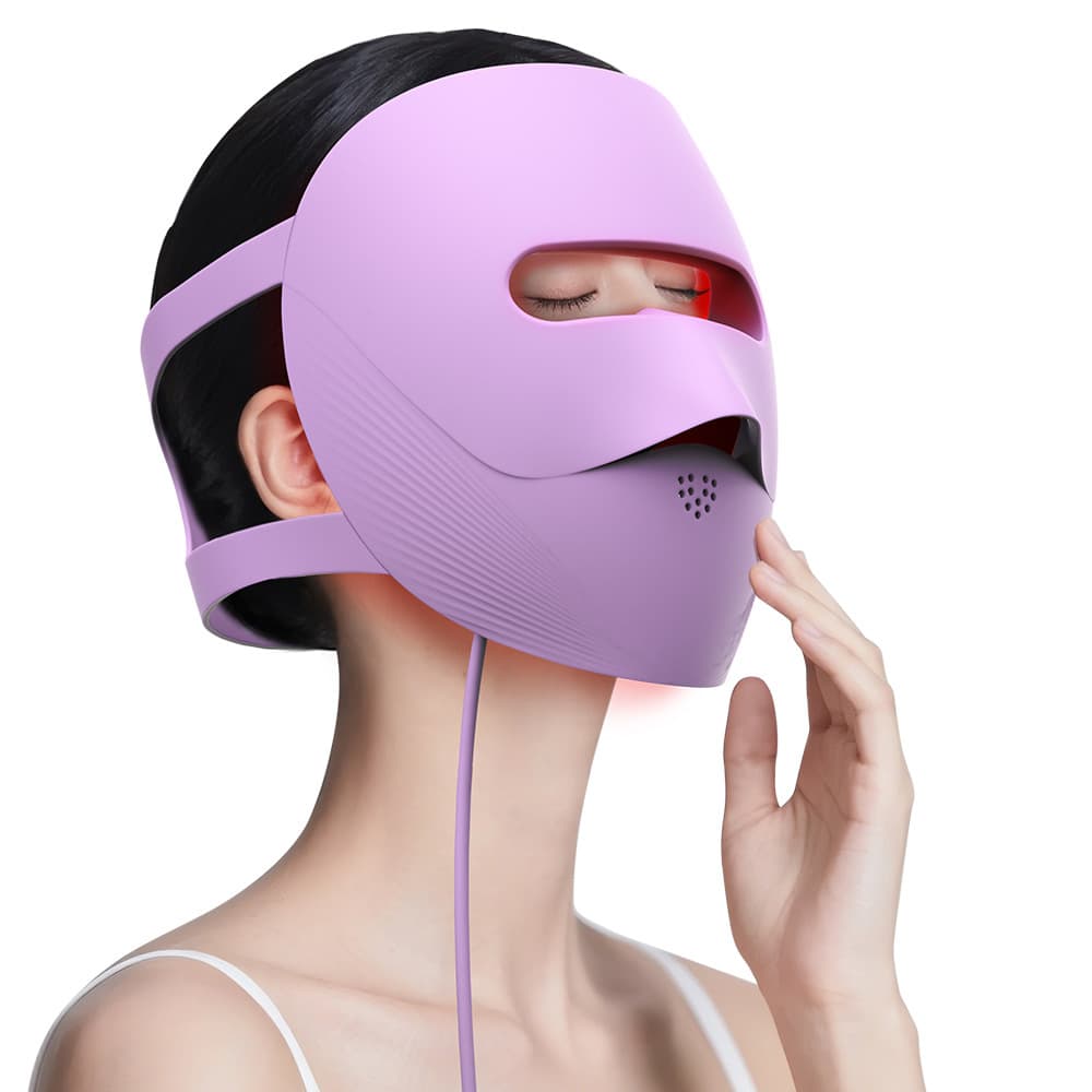 Red Light Therapy for Face, 4 Modes Portable LED Face