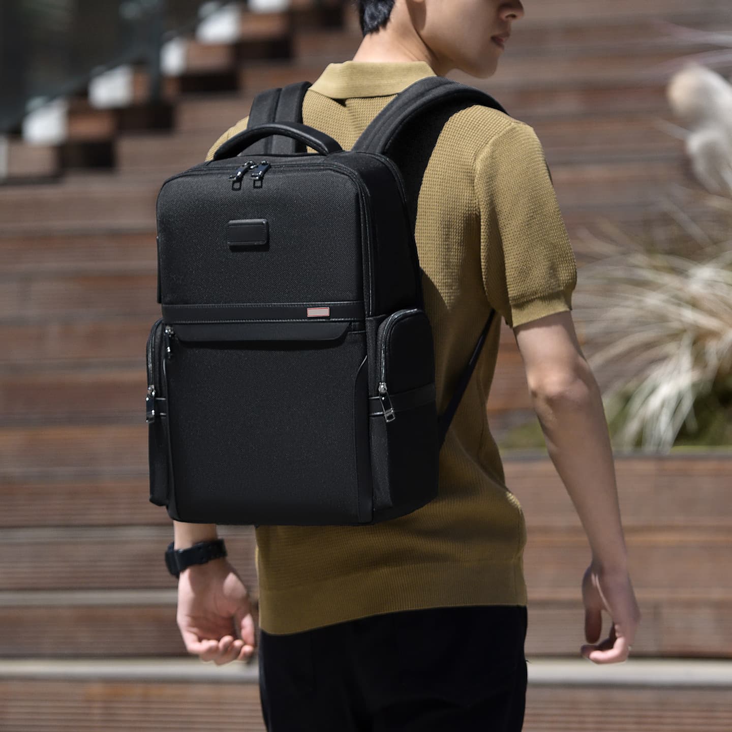 2026 New Cross-border Casual Business Backpack Multifunctional Expandable Large Capacity Commuter Laptop Bag Travel Backpack