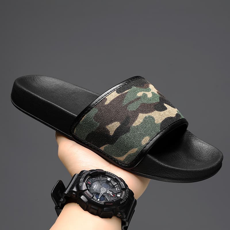 Flat slippers for outdoor wear, beach sandals, new summer outdoor sandals, men's slippers for home use