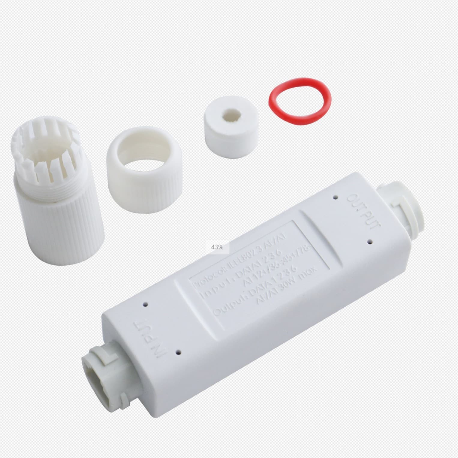 1-to-1 Standard POE Cascade Extender POE Repeater Passive Network Transmission Extender 250m One In One Out