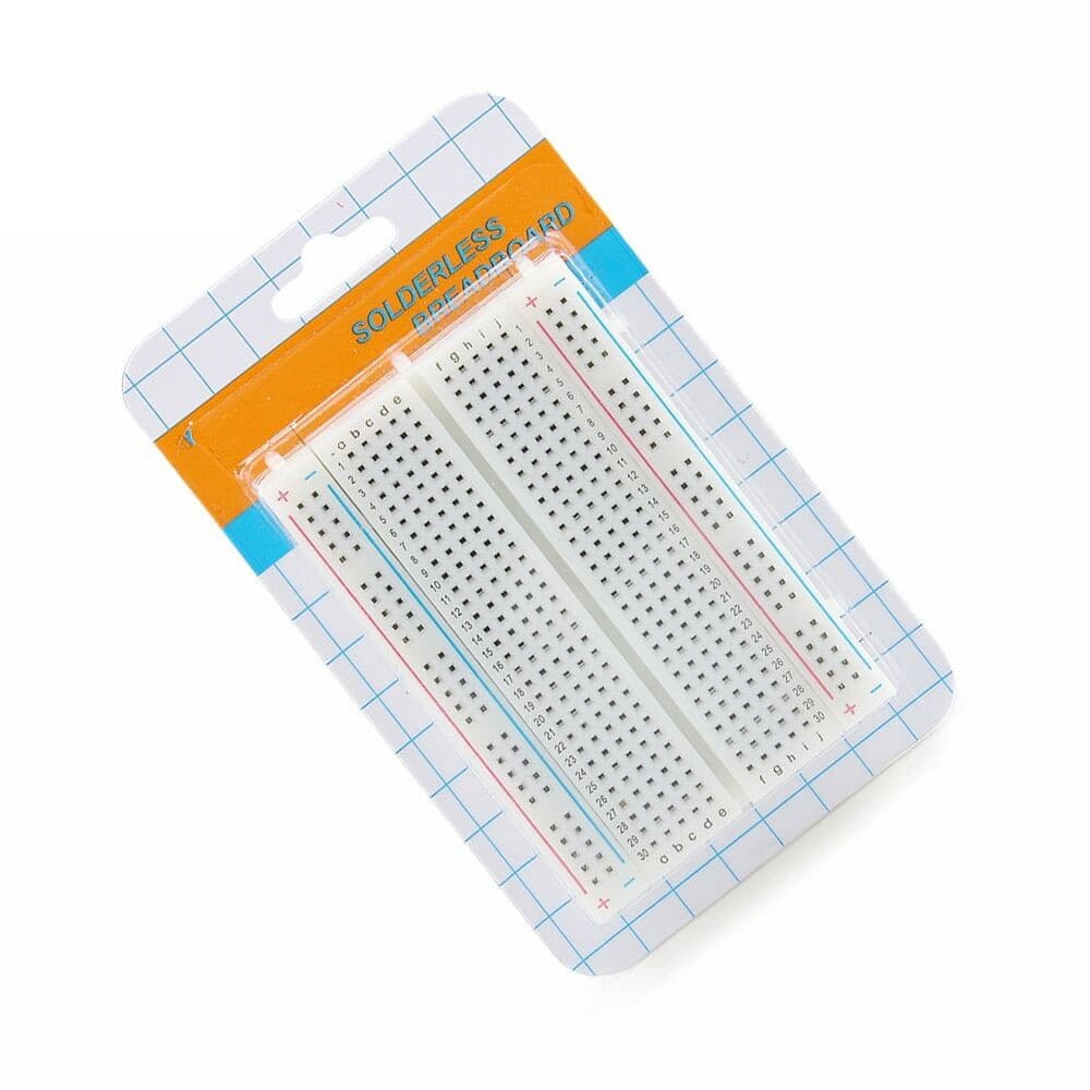 Connectable Solderless Breadboard Solderless Test Circuit Board Experiment Board with Jumper Wires 400 Holes