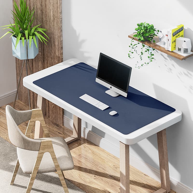 Mouse Pad Oversized Dirty Resistant Leather Gaming Desk Pad