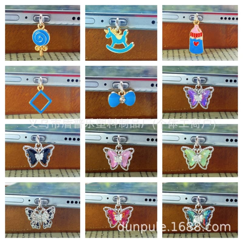 Butterfly E-Reader Sealed Dust Plug Compatible with Kindle/Android/Apple Three-in-One Cross-Border Best Seller