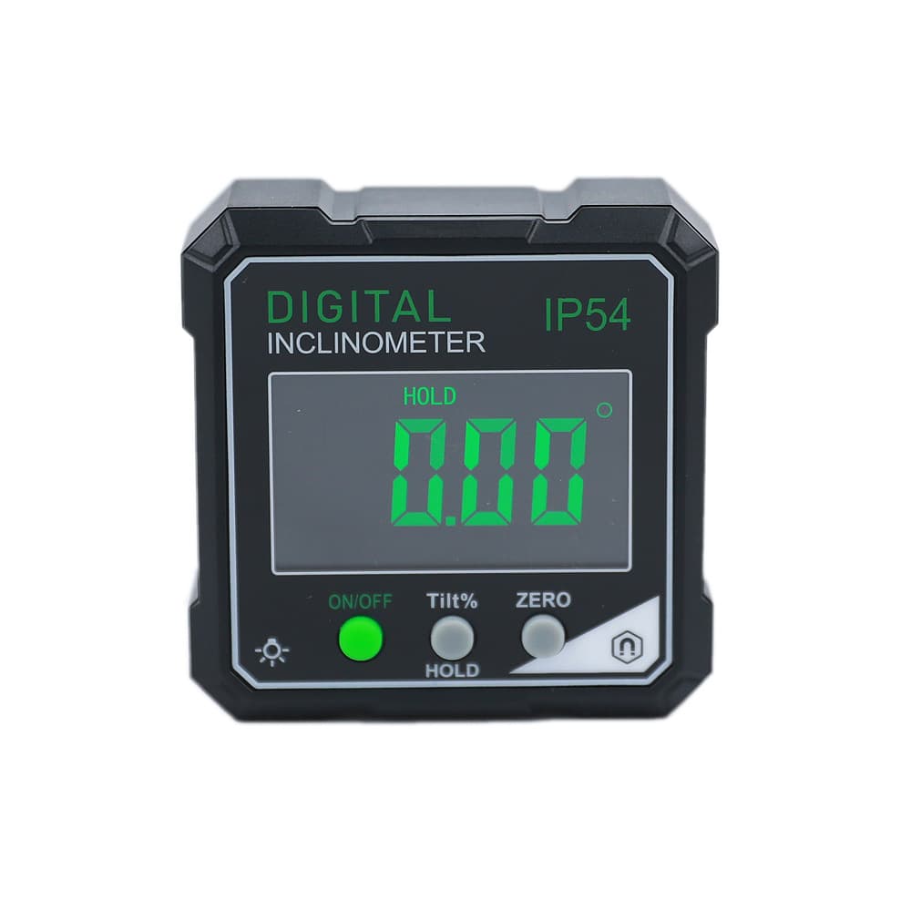 ETOPOO Inclinometer 4*90 Degree IP54 LCD Screen Four-Side Magnetic Digital Display Angle Box Level Meter