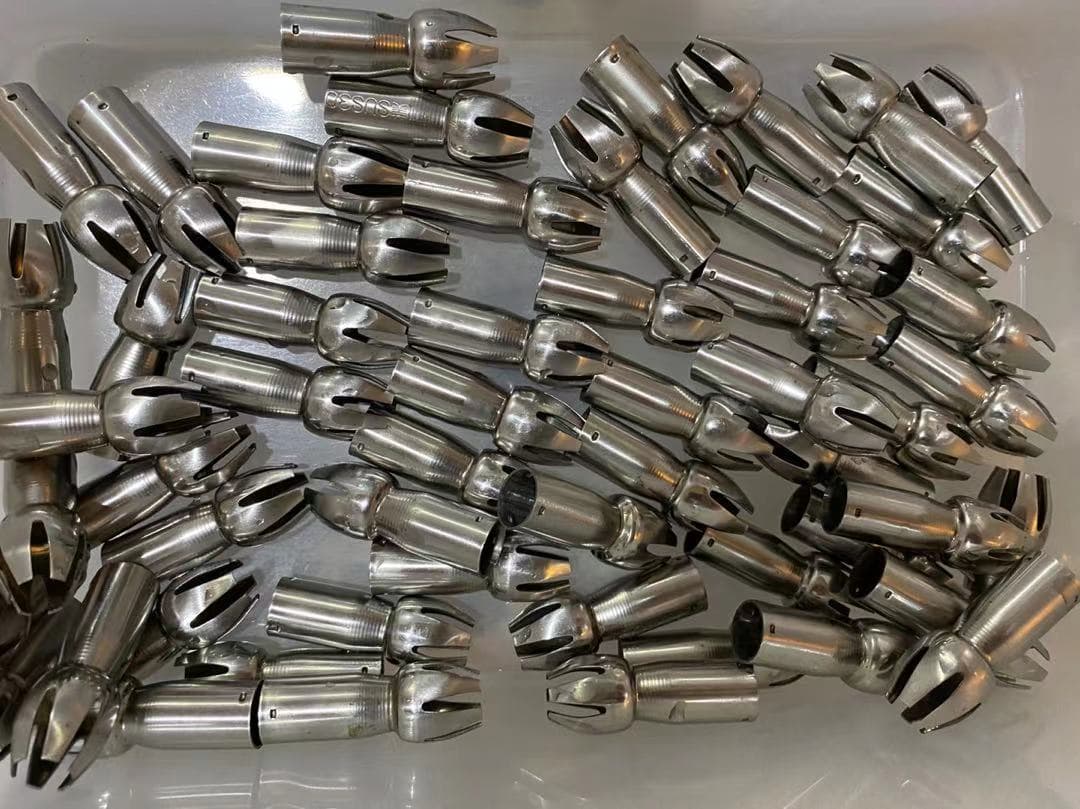 Stainless Steel Cream Whipper Accessories Stainless Steel Lotus Piping Nozzle Tulip Tip