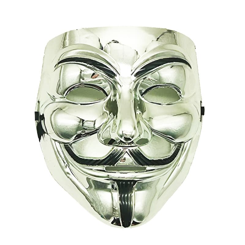 Wholesale Halloween Party Scary Ghost Face Mask V for Vendetta V for Villain Full Face Men's Movie Mask
