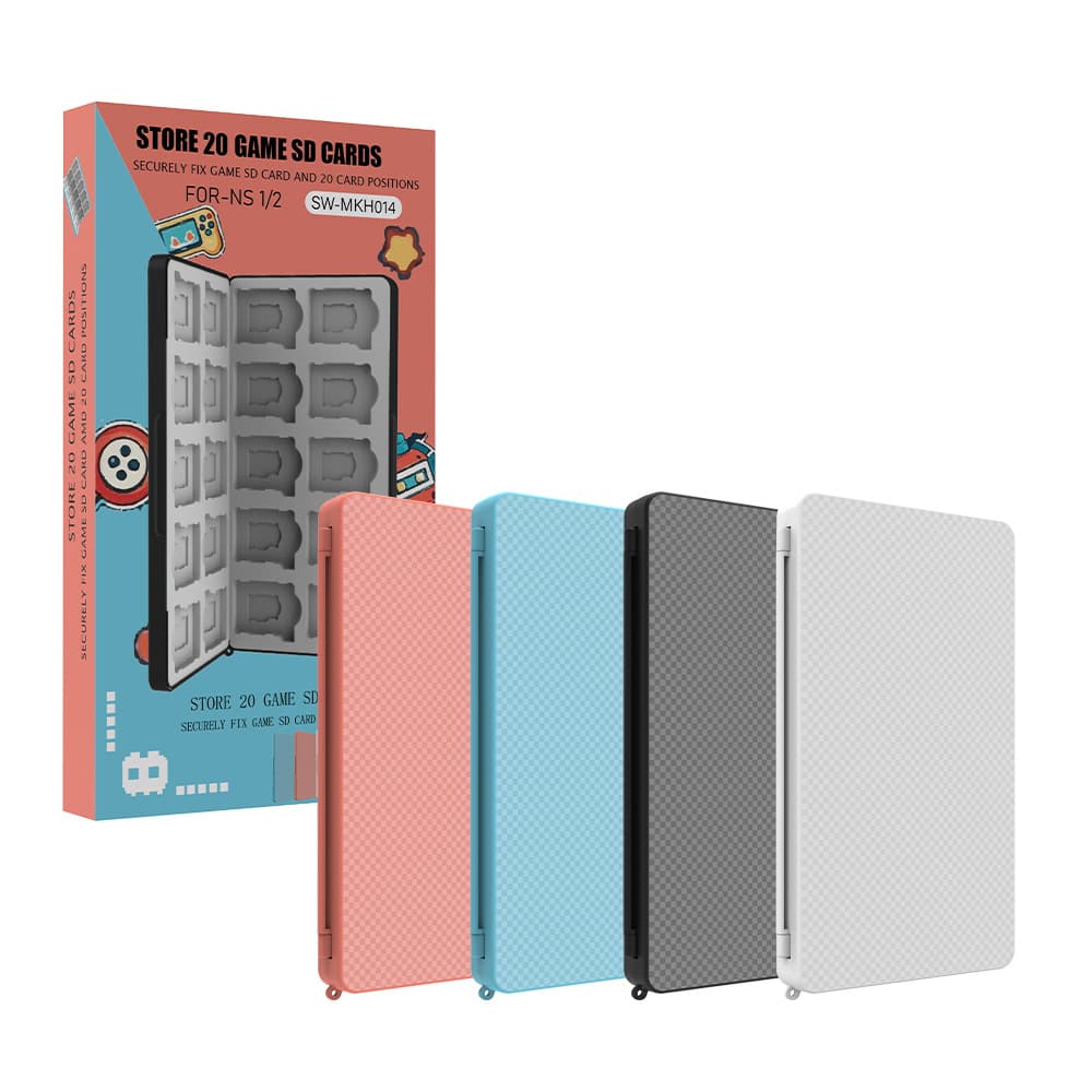New Product Compatible with Switch 2 Game Card Storage Case for NS Oled/Lite 20-Slot Game Card Box with Magnetic Silicone