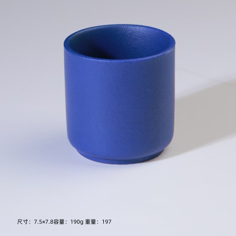Cross-border ceramic aromatherapy candle cup, empty candle container, supports wax pouring, DIY candle jar, factory wholesale
