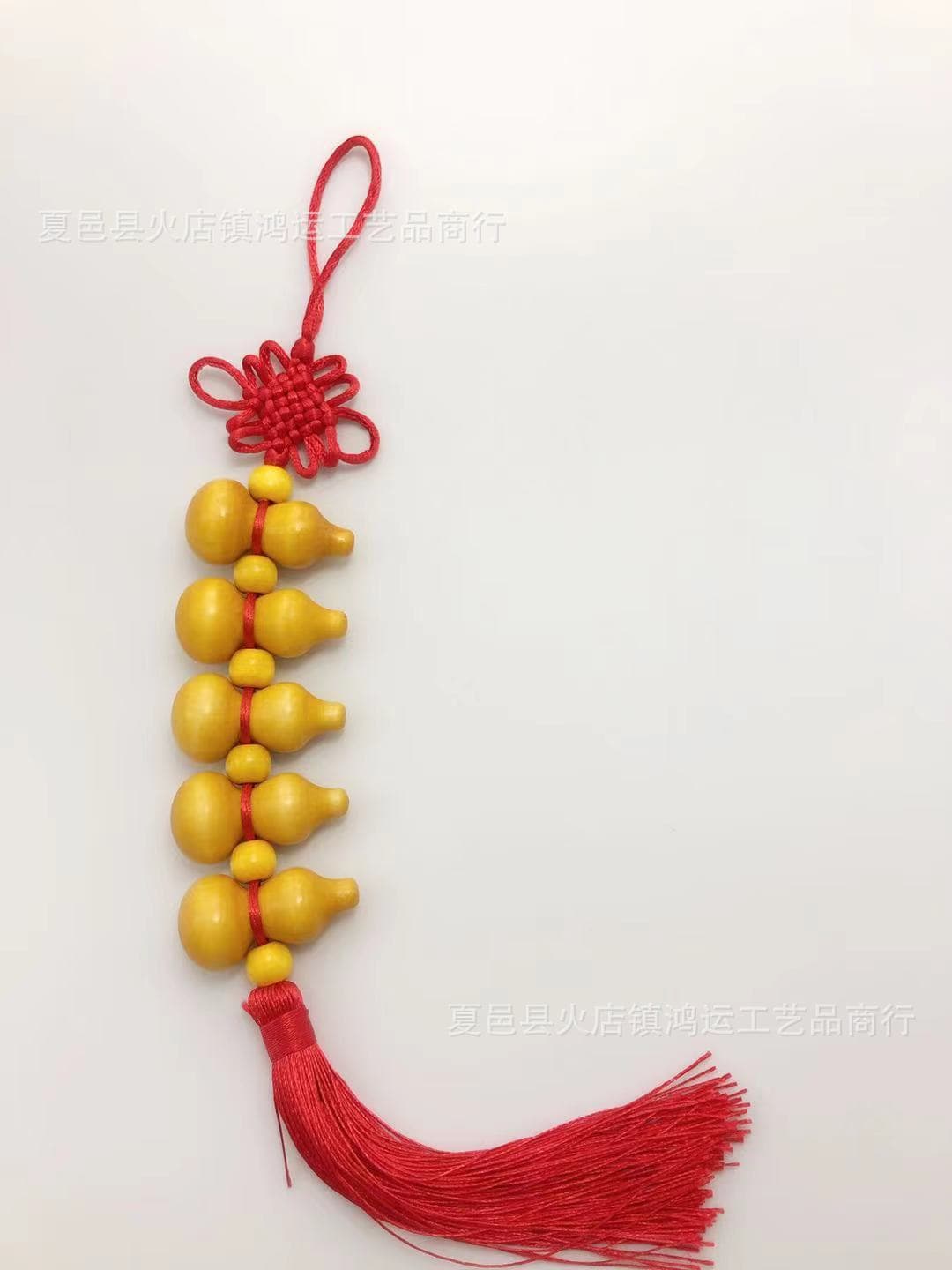 First birthday celebration items: gourd pendant, five blessings gourd, Chinese knot gourd pendant, wholesale gourd pendant.
