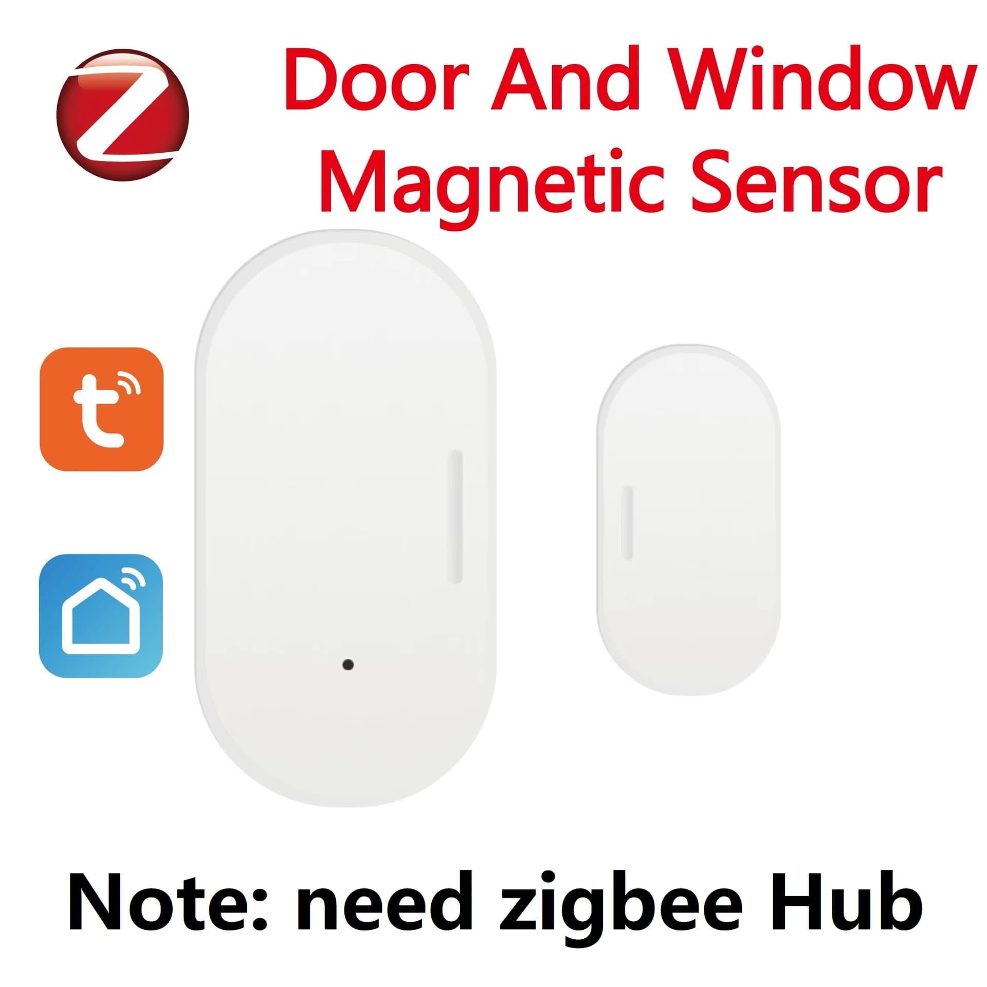 Tuya Smart Zigbee Door/Window Sensor, Zigbee Smart Door Sensor, Tuya Smart Door and Window Sensor