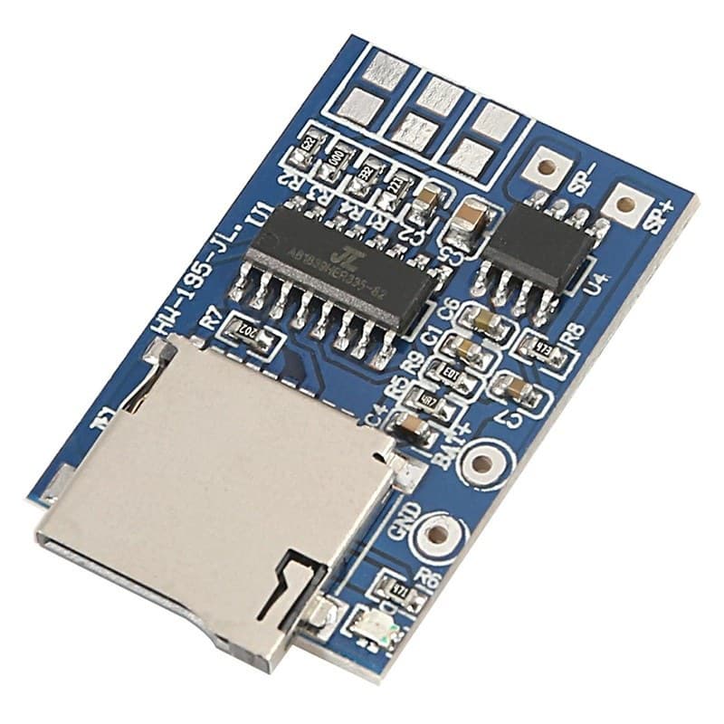 Wholesale TF Card MP3 Decoder Board Decoding Module 3.7V 5V Power Supply with 2W Mixed Mono with Memory Playback