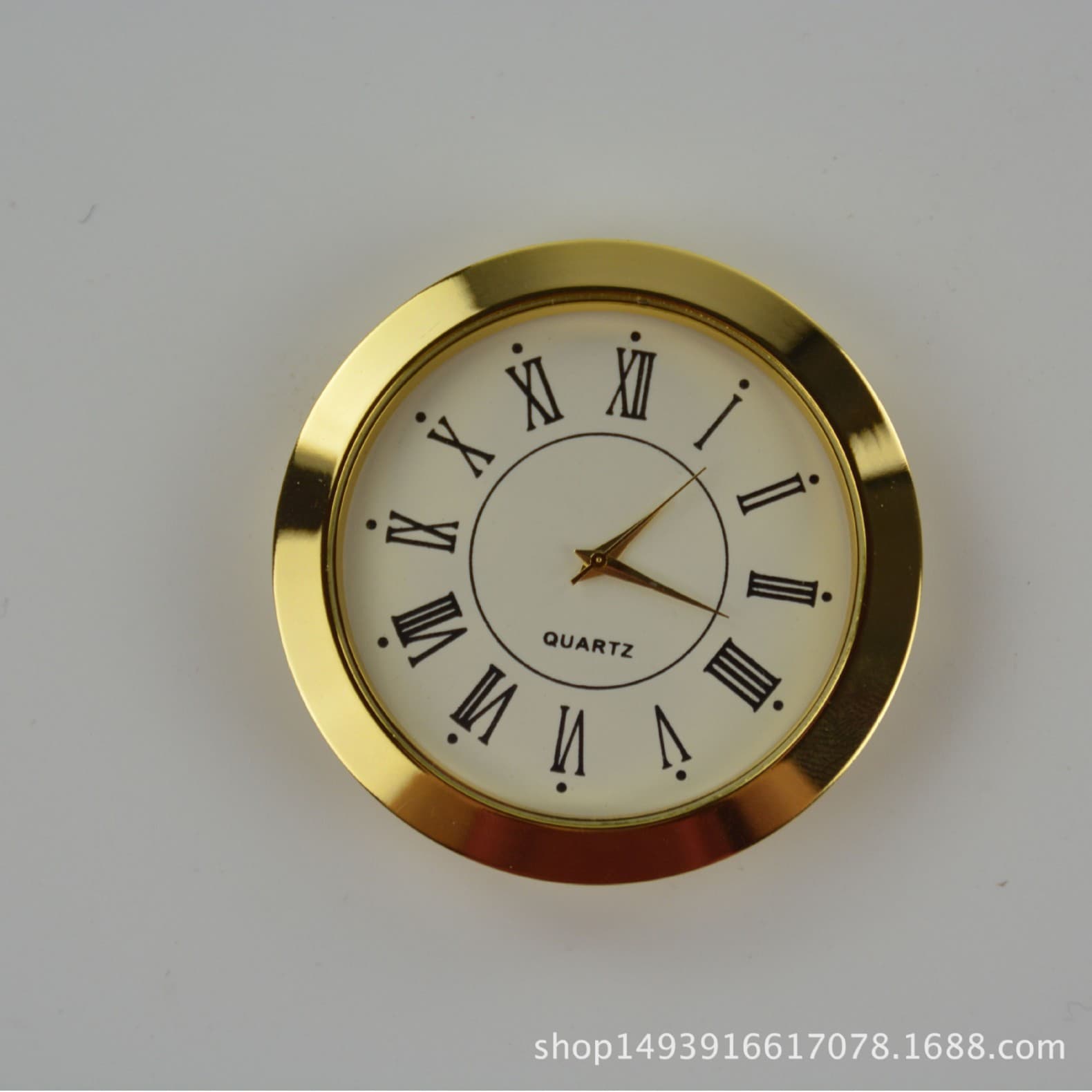 Factory direct embedded 55mm dial head crystal dial craft dial pen holder dial multi-size clock movement/head