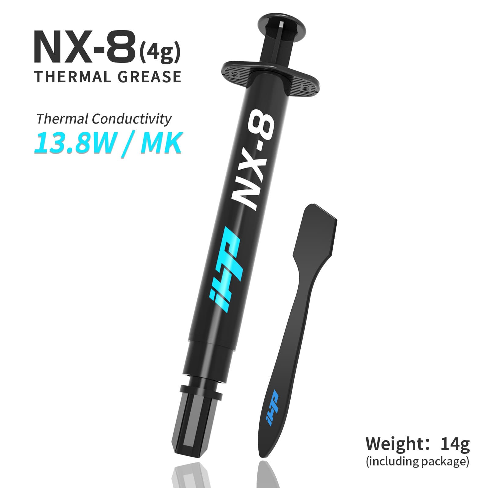 IHTP NX-8 13.8W 4g Thermal Grease Supports Computer Overclocking Chip LED Heat Sink Thermal Paste