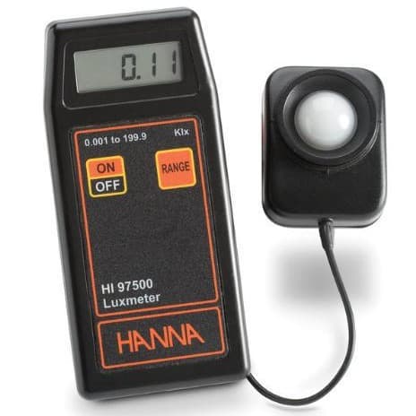 Hanna HI97500 Portable Waterproof Illuminance Meter Photometer Exposure Meter