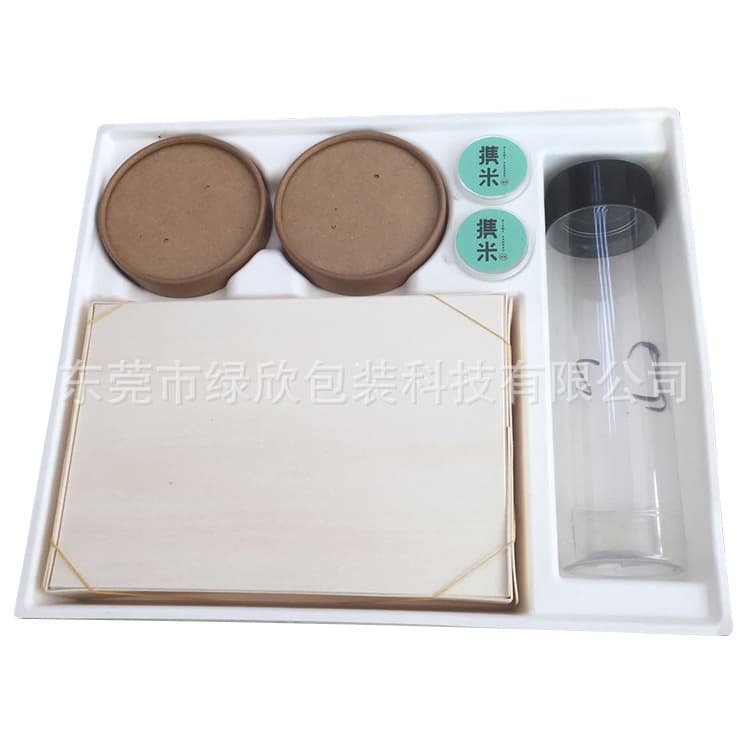Pulp molding packaging, dry and wet inner liners, storage paper tray boxes, fixed models, custom biodegradable packaging boxes and paper trays