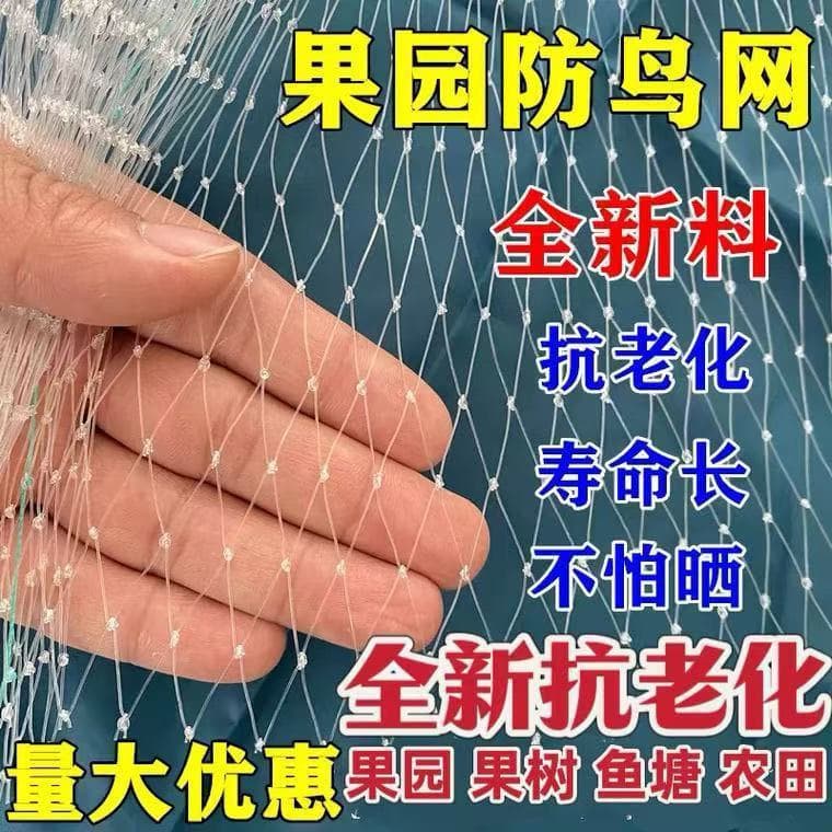 Specialized Orchard Bird Net for Cherry Trees, Nylon Net for Orchards and Vegetable Plots, Grape Net, Vegetable Greenhouse, Rice Field Protection
