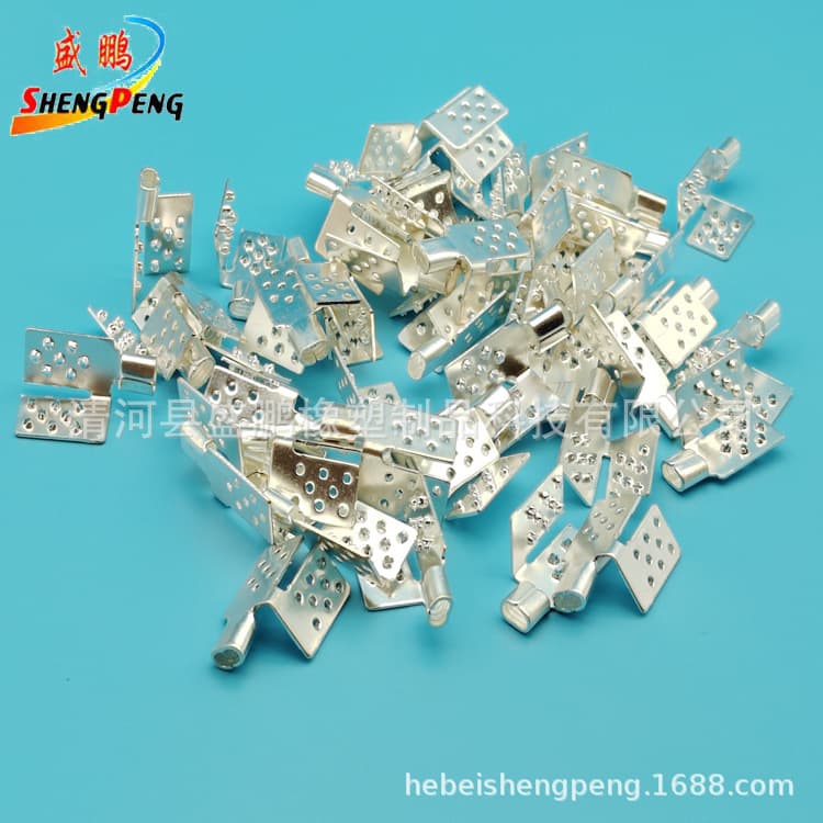 Electric heating film wiring clips, graphene wiring clips, pure copper silver-plated clips, electric heating film connection wire clips