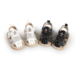 Summer Infant Mesh Shoes 0-1 Year 3-6-12 Months Boys and Girls Casual Soft Rubber Sole Anti-Slip Walking Shoes