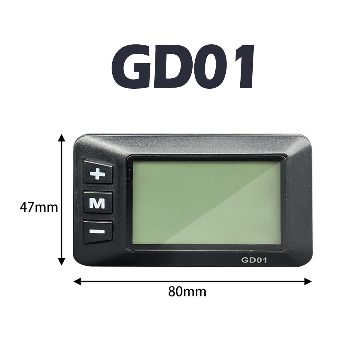 Jiannuo JN LCD GD01 LCD Meter, Bicycle Lithium Conversion Accessories 36V/48V Standard Plug