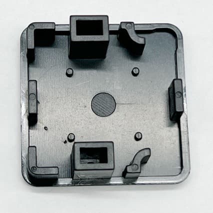 Aluminum Profile Accessories 4040 End Caps, Industrial Aluminum Wire Duct End Covers, Nylon Plastic Cover Plates, Wire Ducts