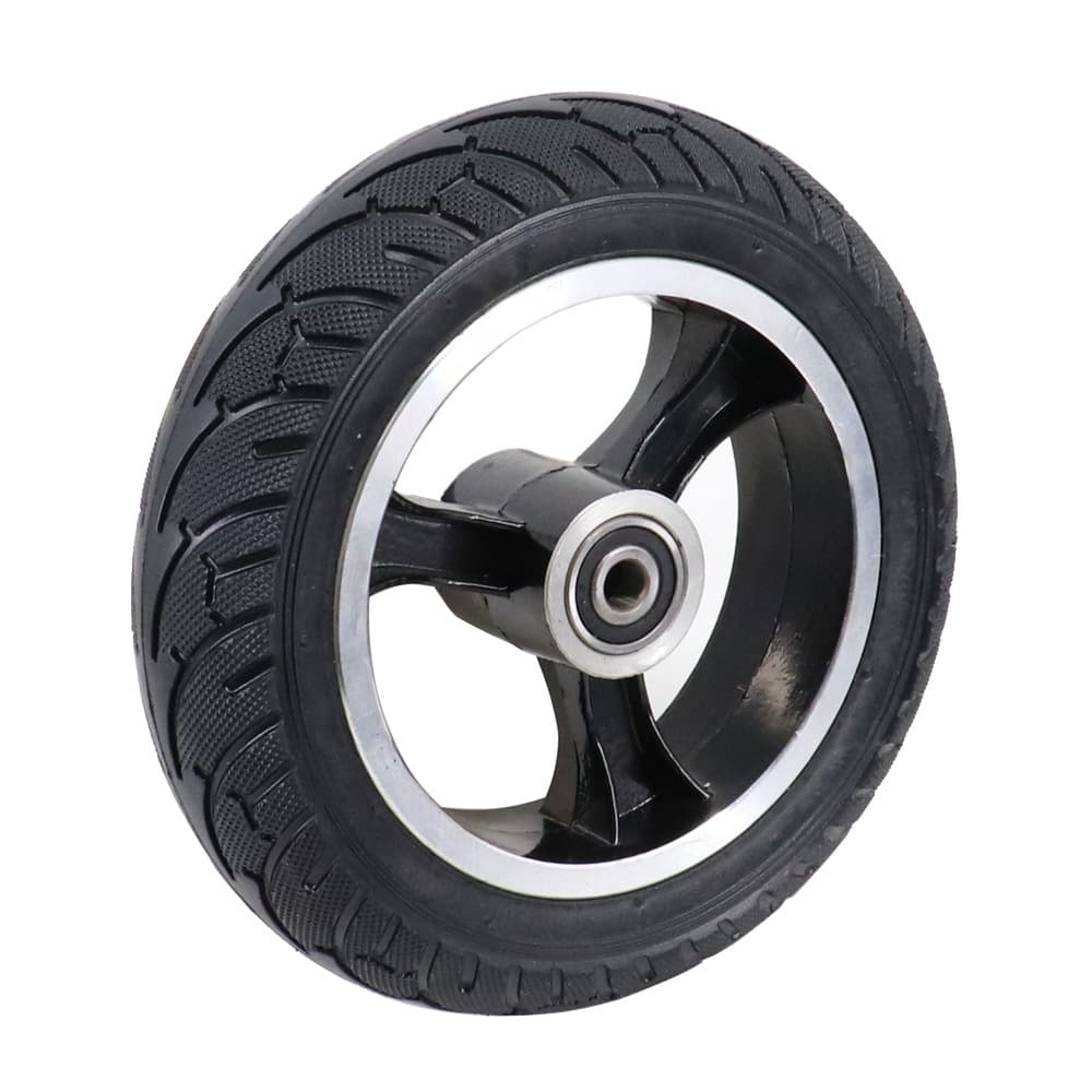 Electric skateboard Little Dolphin 8-inch 200x50 solid tire aluminum alloy one-piece wheel explosion-proof tire free of inflation