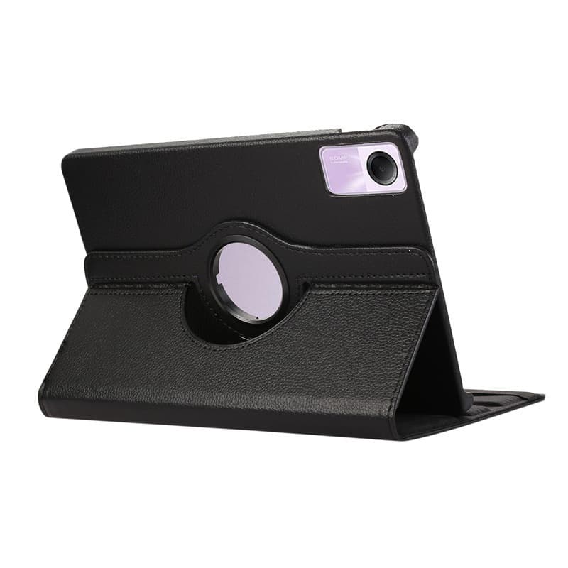 Suitable for Redmi Pad2 Pro12.1 Protective Case, All-Inclusive Rotating Back Shell, Anti-Fall, Ultra-Thin Stand Leather Case