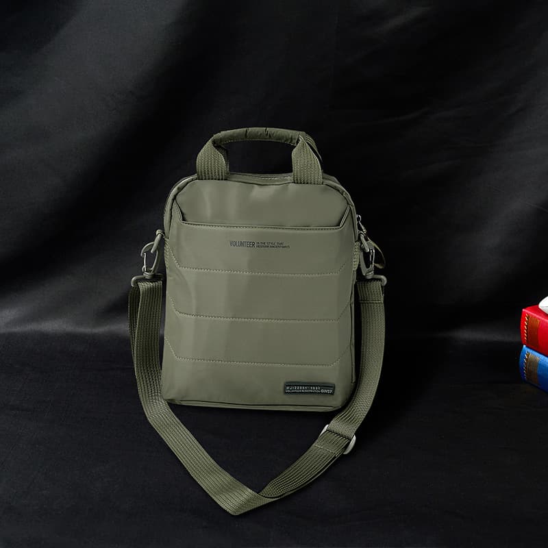 Casual small bag for men 2023 new trendy brand men's bag Oxford cloth crossbody bag men's shoulder bag summer canvas bag