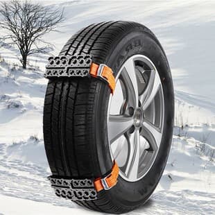 [New Cross-Border Product] Car Tire Snow Chains Sedan Off-Road Vehicle Mud Traction Pad Snow Traction Aid In Stock