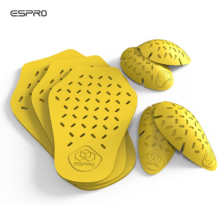 Factory EVA Foam New Series Motorcycle Riding Built-In Lightweight Removable Cushioning, Rebound Shock-Absorbing Back Protector Gear