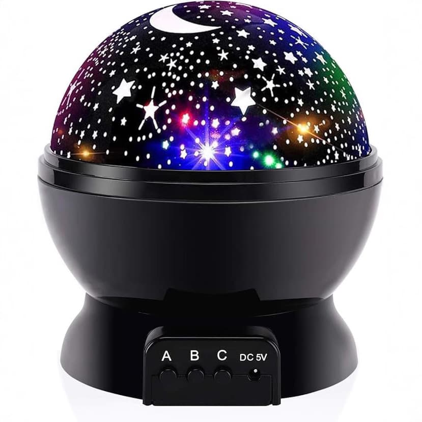 Amazon Best-Selling Starry Sky Rotating Creative Gift Projection Lamp Indoor Children's Gift Night Light