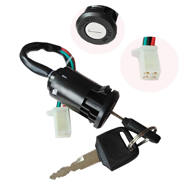 Motorcycle ATV Replacement Ignition Switch Jetta JD100 Power Lock Zhujiang CG125 Power Lock