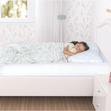 Amazon Infant Children's Bedding Sleep Aid Bedside Crib Guard Rail Vacuum Packable Baby Protection