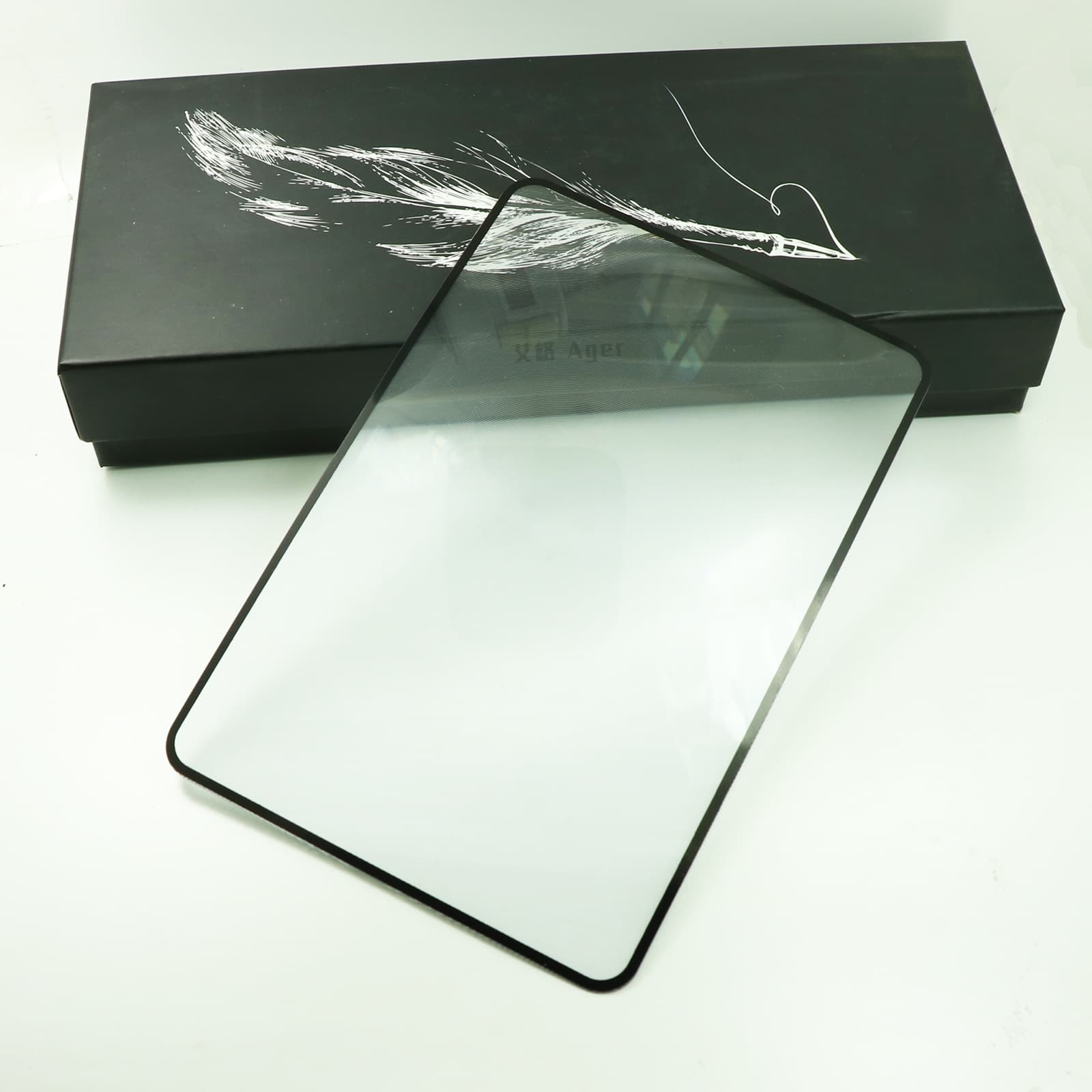 Manufacturer Direct Supply 3x Card Magnifier (180mmx120mm) Large Size Portable Transparent PVC Magnifier