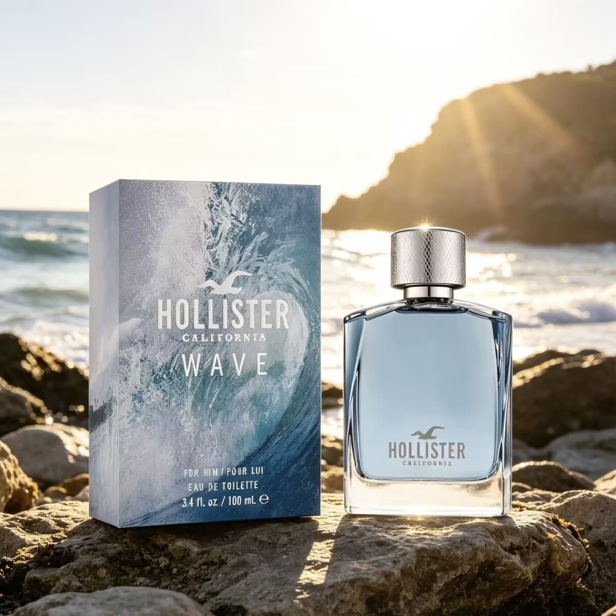 Cross-border popular Hollister Wave men's perfume 100ml fresh and long-lasting fragrance wholesale in Dubai, Middle East