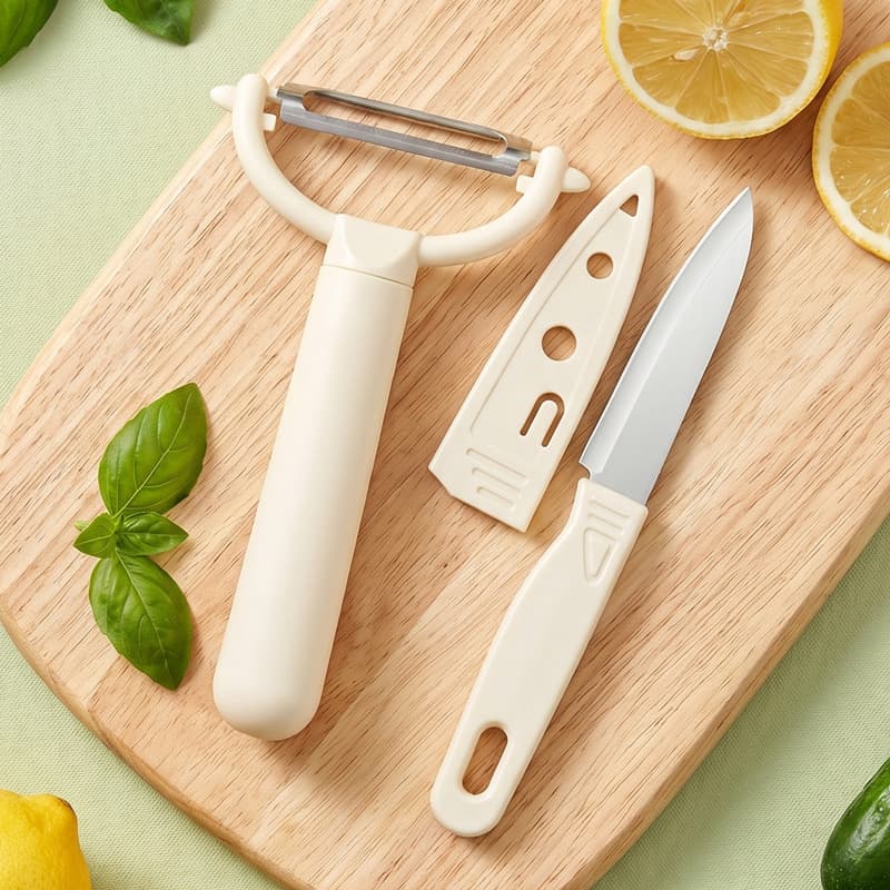 Stainless steel peeling knife for home kitchen multifunctional melon planer potato peeler fruit scraper portable peeler