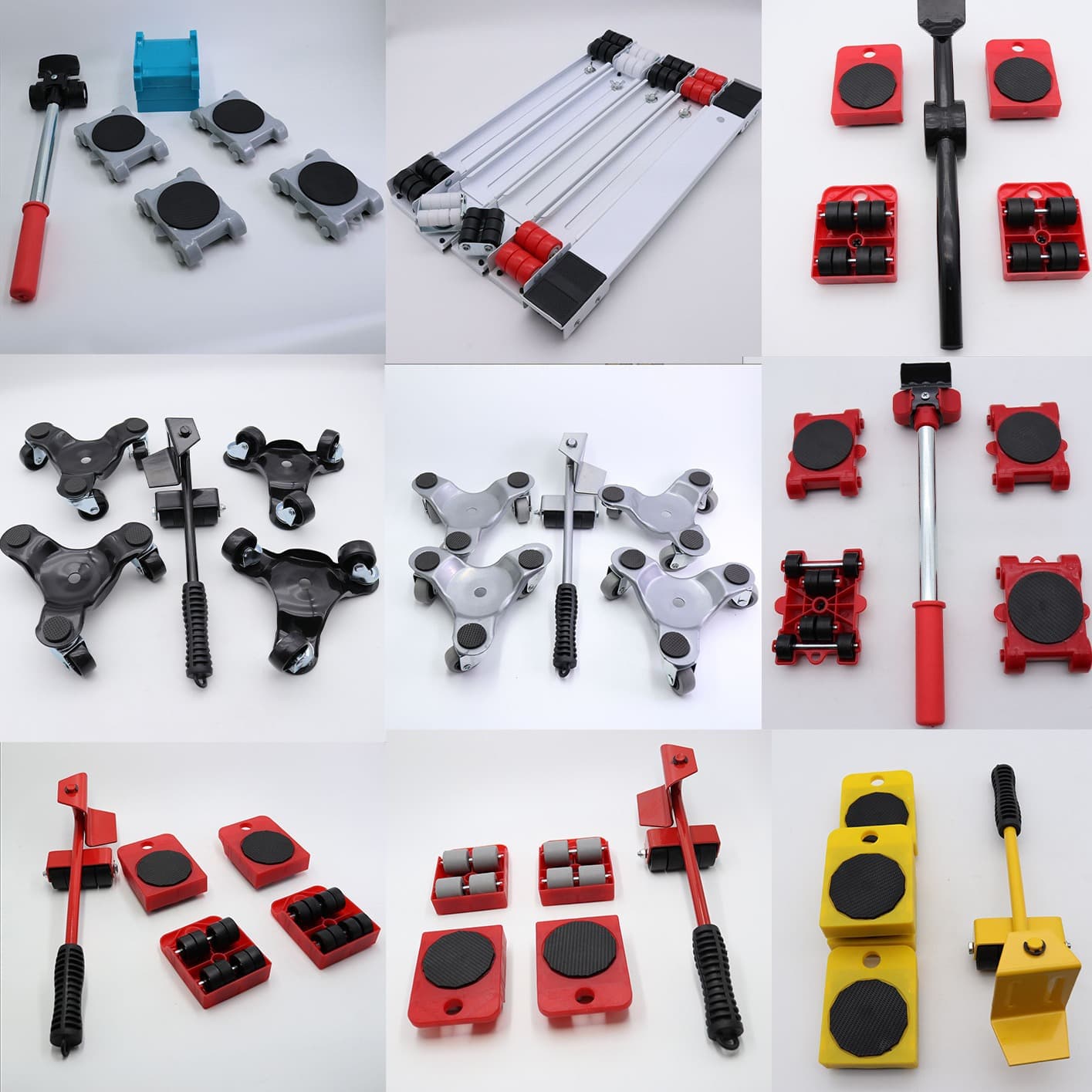 New Moving Tool Set Convenient Heavy Item Lifting Moving 5 Piece Set Household Combination Tool For Easy