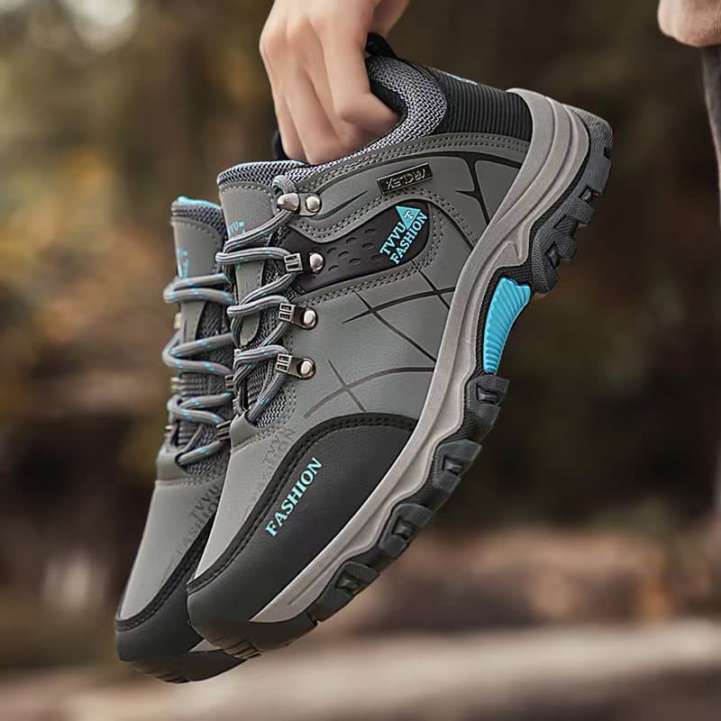 2025 Autumn New Large Size Men's Anti-Slip Sports Work Shoes Hiking Shoes Durable Work Shoes