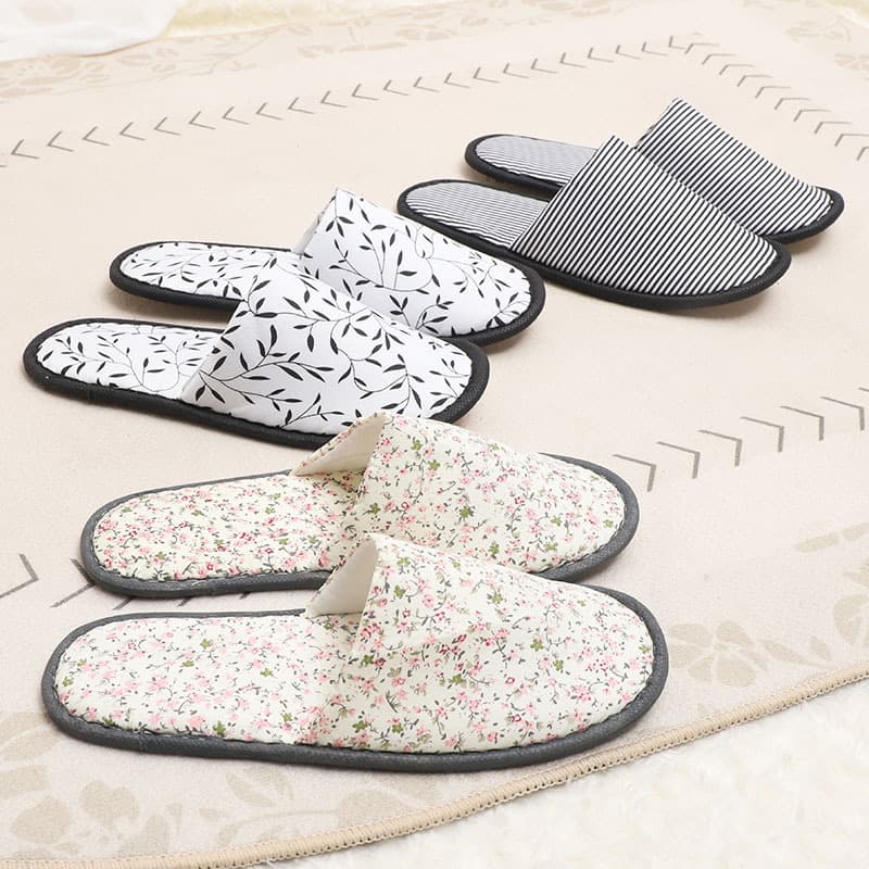 Disposable slippers for home hospitality, hotels, B&Bs, beauty salons, home indoor travel, portable non-slip slippers