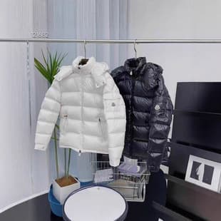 26 Overseas Hot-Selling Maya Rainbow Warm Down Jacket Men's and Women's Short Thick Hooded Coat Women's Outerwear Wholesale