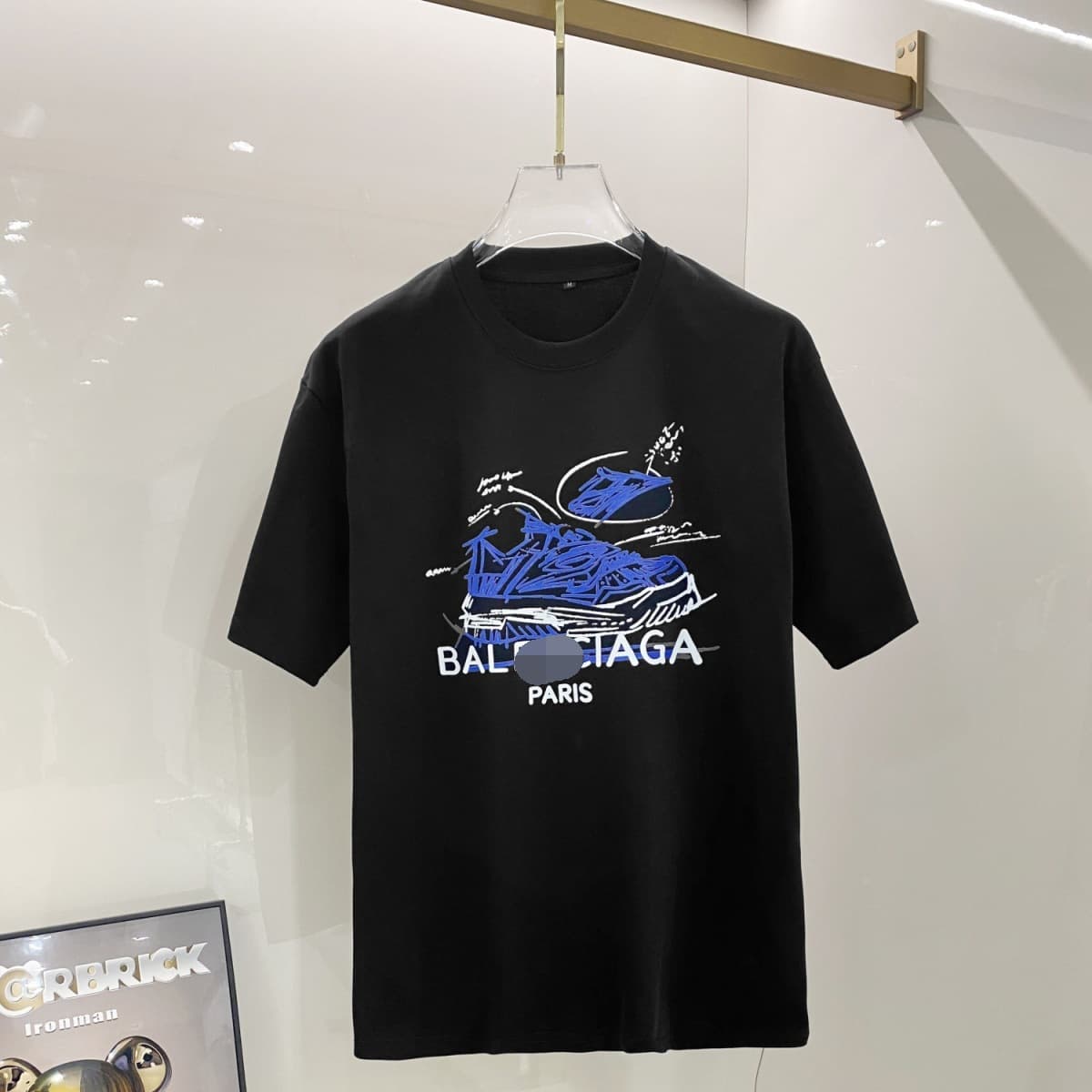Heavyweight Short Sleeve T-Shirt for Men, Loose Fit Big Size, Trendy Brand Summer 2026 New Arrival, Pure Cotton American Style Printed Tee