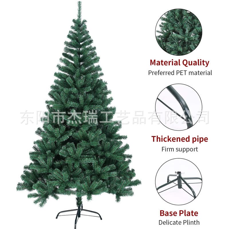 PVC simulated Christmas tree 180cm Christmas decorations christmas tree Christmas supplies Amazon cross-border