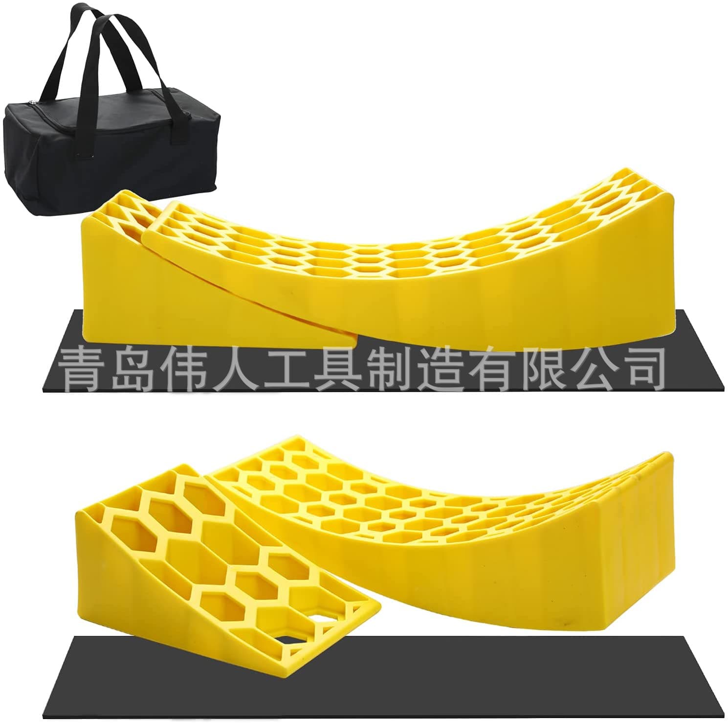 RV Leveling Block, RV Leveling Ramp Block, Leveler Tire Pad