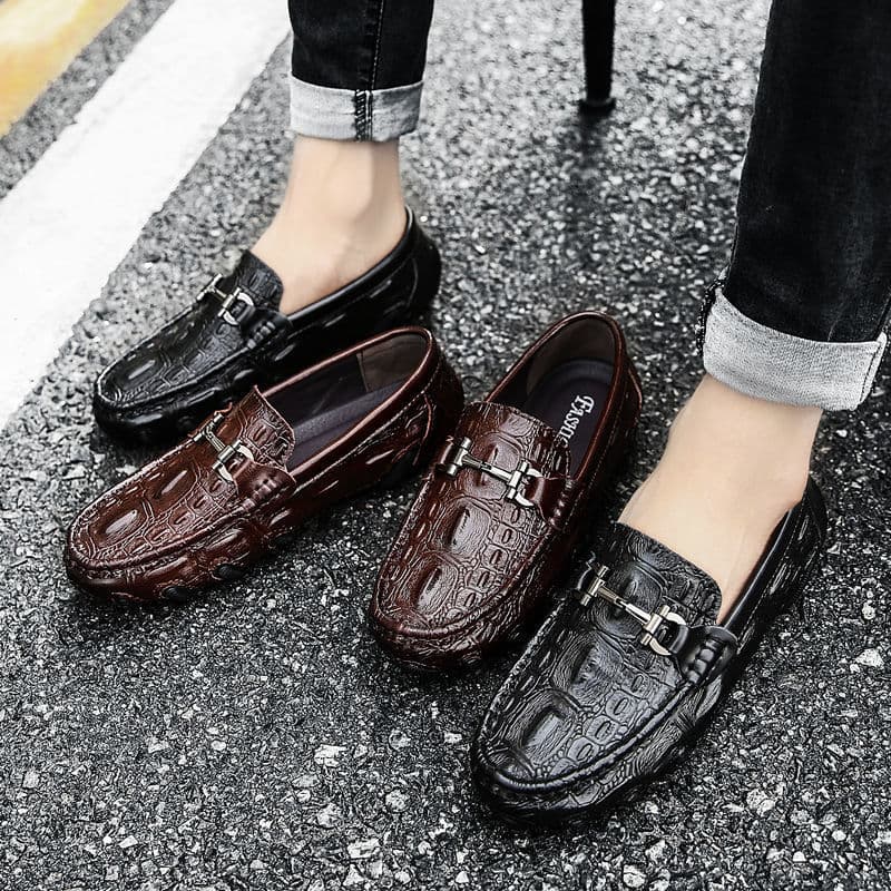 Men's Casual Loafers Octopus Design Lightweight Comfortable Slip-on Low-top Shoes Factory Direct Supply Yeezy Style Men's Shoes
