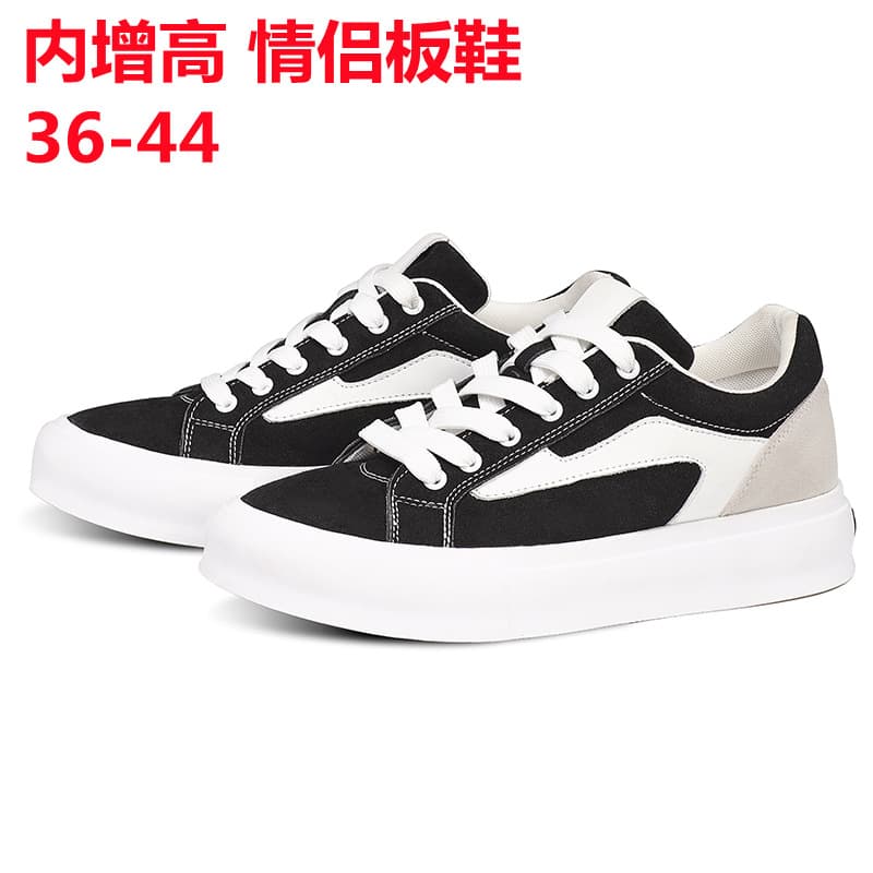 Cross-border Fall/Winter New Platform Couple Skate Shoes Casual Shoes Trendy Comfortable Versatile White Sneakers