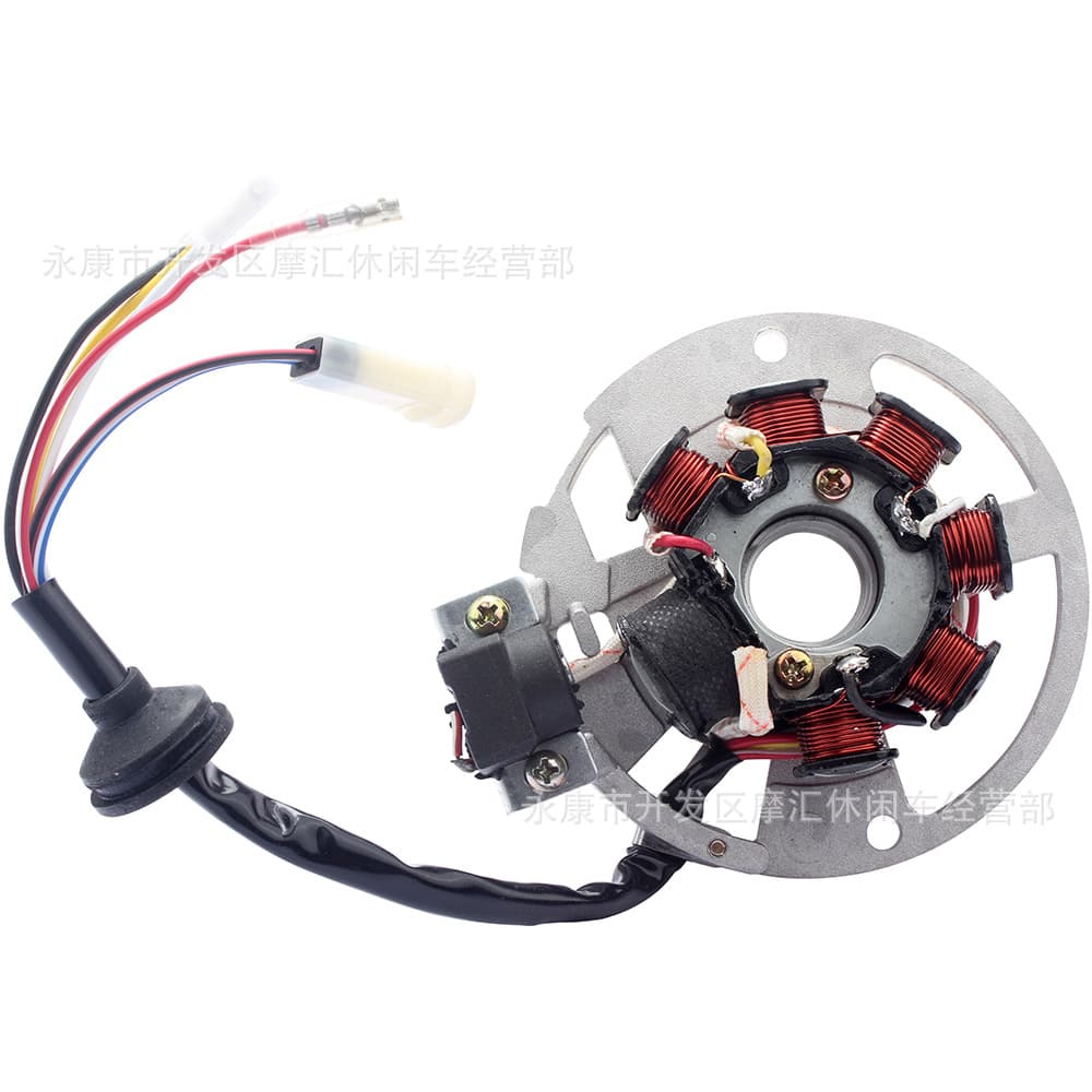 Suitable for Yamaha JOG50 NF50 3KJ QJ50 ZR50 EVO engine generator coil stator